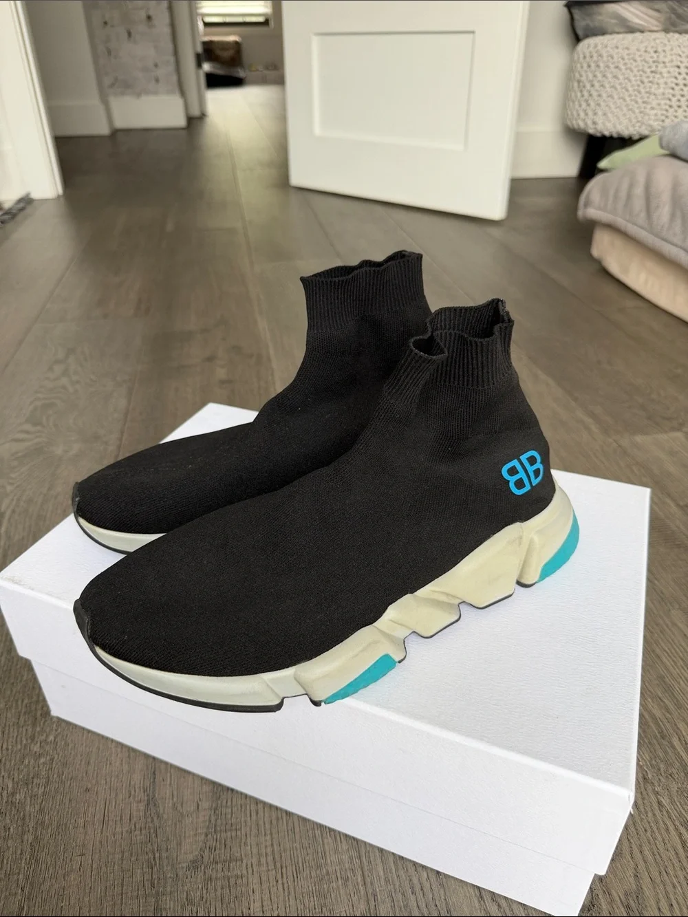 Balenciaga Men’s Black Speed Trainer